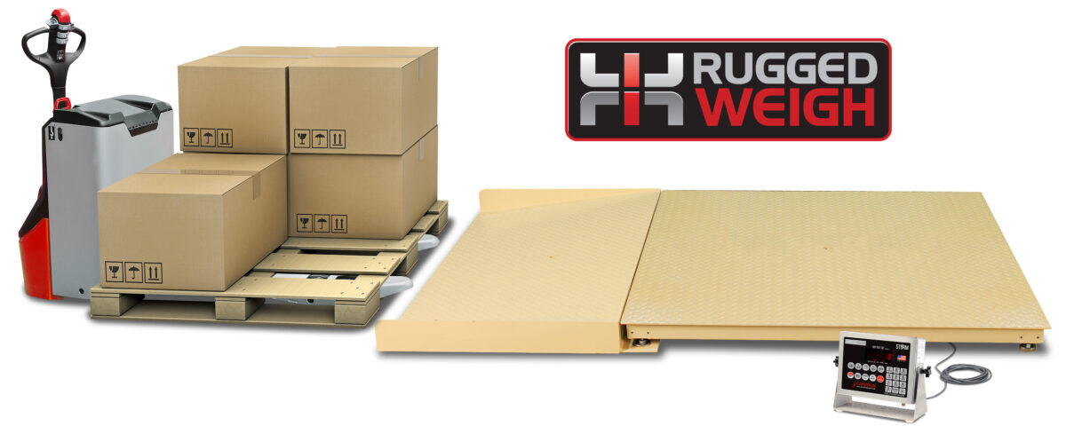 Balanza de Plataforma RuggedWeigh Económica