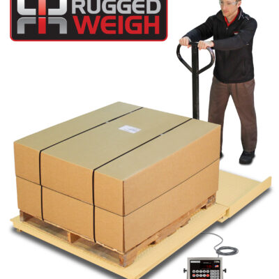 Balanza de Plataforma RuggedWeigh Económica