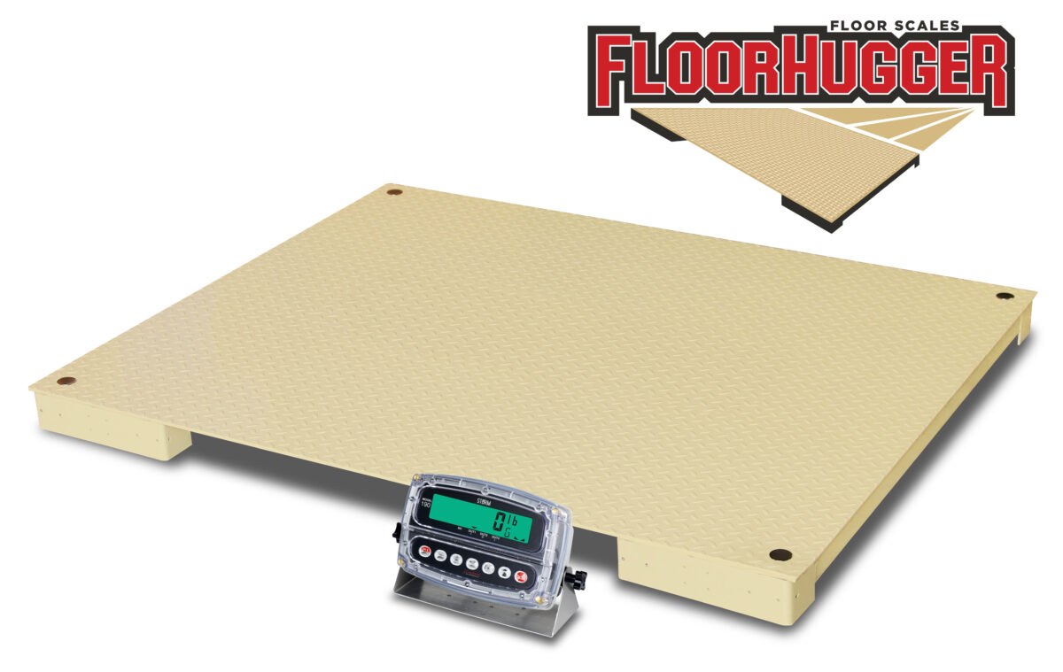 FHN-1054-Facing-Left Balanza de Plataforma FloorHugger FHN Series de Trabajo Extra Pesado