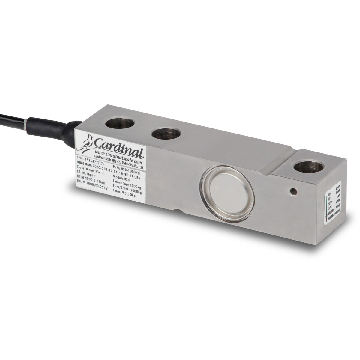 Celda de Carga Shear Beam Ligera Totalmente Soldada HSB Series