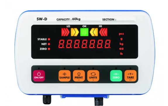 SW-2-1 Balanza de banco serie SW
