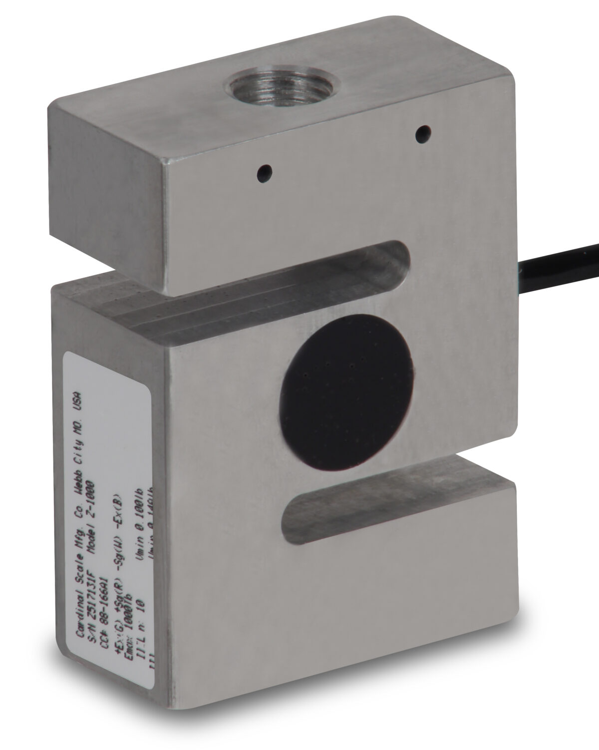 Celda de Carga de Tensión en Aluminio Modelo Z