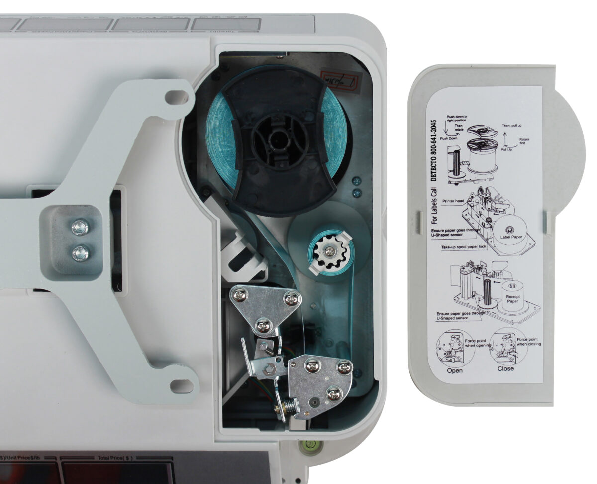 DL1030_Label-Roll-Compartment-Access DL Series con Impresora